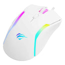 Mouse Gamer Havit Hv Ms1033 Rgb 8000 Dpi 9 Botões Branco