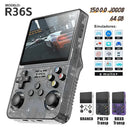 Console Portátil R36S + de 15.000 Jogos Vídeo Game 64GB Linux Tela IPS 3.5 Polegadas