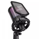 Microfone Gamer Fifine SuperFrame Edition SFM1 RGB USB Black Com Braço Articulado