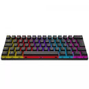 Teclado Mecânico Gamer Ninja Leap 60% Switch Blue Rainbow ABNT2 Preto