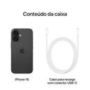 Apple iPhone 16 Plus 128GB Preto